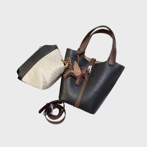 Luxury Trendy Bucket Handbags Females Popular Hand Bags